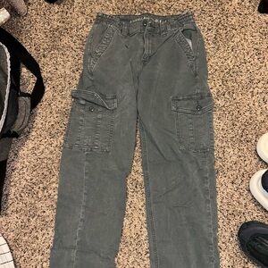 AE Green Cargo Pants